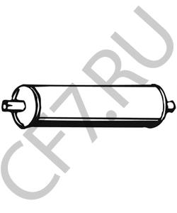 6054910201 Средний глушитель выхлопных газов HANOMAG в городе Воронеж