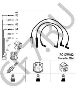 12 087 927 Комплект проводов зажигания GENERAL MOTORS в городе Воронеж