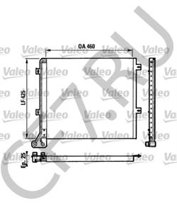 82450856 Конденсатор, кондиционер LANCIA в городе Воронеж