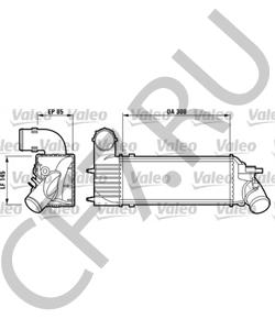 384F3 Интеркулер CITROËN в городе Воронеж