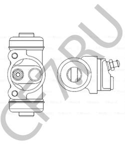 8-94233-500-6 Колесный тормозной цилиндр ISUZU в городе Воронеж