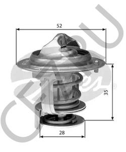 75663 Термостат, охлаждающая жидкость Standard в городе Воронеж