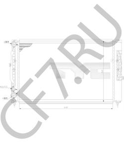 8D0121251Q Радиатор, охлаждение двигателя VW/SEAT в городе Воронеж