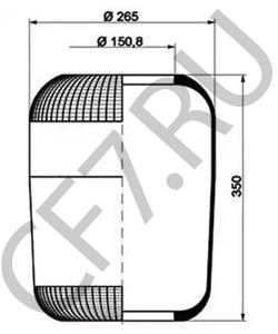 363 328 00 01 Кожух пневматической рессоры MERCEDES-BENZ в городе Воронеж