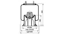 MERITOR Кожух пневматической рессоры