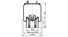 MERITOR Кожух пневматической рессоры