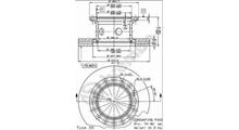 BREDAMENARINIBUS Тормозной диск