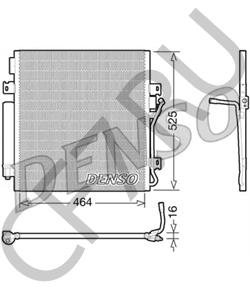 68033237AB Конденсатор, кондиционер JEEP в городе Воронеж