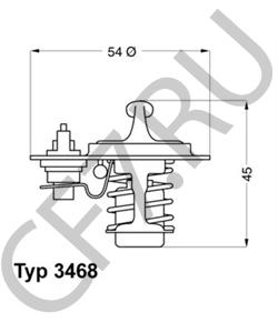 8-94123-295-0 Термостат, охлаждающая жидкость ISUZU в городе Воронеж