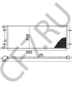 1J0121253AP Радиатор, охлаждение двигателя VW/SEAT в городе Воронеж