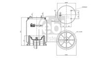 DAF Кожух пневматической рессоры