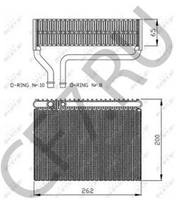 6444E7 Испаритель, кондиционер CITROËN в городе Воронеж