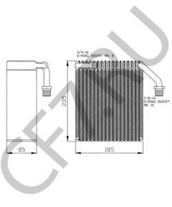 1608396880 Испаритель, кондиционер CITROËN в городе Воронеж