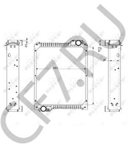 47107872 Радиатор, охлаждение двигателя CASE IH в городе Воронеж
