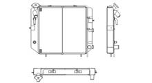 CLARK Радиатор, охлаждение двигателя
