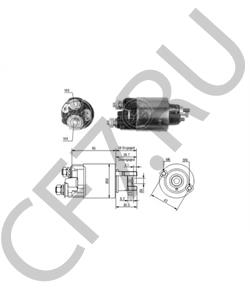 31220-51A-10 Тяговое реле, стартер HONDA в городе Воронеж