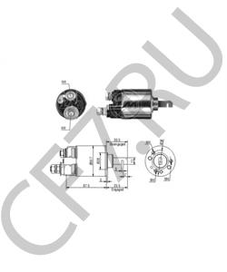 31210-PD2-016 Тяговое реле, стартер HONDA в городе Воронеж