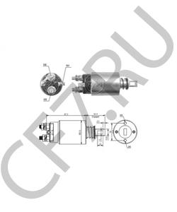 5-81151-158-1 Тяговое реле, стартер ISUZU в городе Воронеж