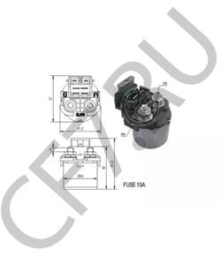 35851-MFS-751 Тяговое реле, стартер HONDA в городе Воронеж