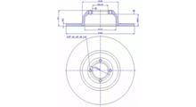 WOLSELEY Тормозной диск