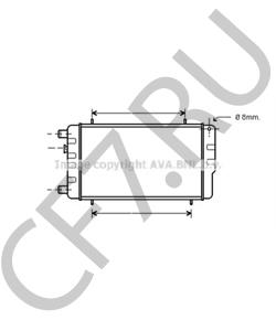 ATP1084 Радиатор, охлаждение двигателя AUSTIN в городе Воронеж