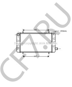 ARP1088 Радиатор, охлаждение двигателя AUSTIN в городе Воронеж