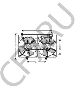 21483CG000 Вентилятор, охлаждение двигателя INFINITI в городе Воронеж