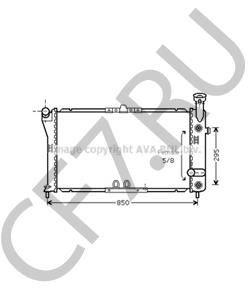 52471561 Радиатор, охлаждение двигателя OLDSMOBILE в городе Воронеж