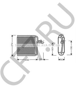 56006218 Испаритель, кондиционер EAGLE в городе Воронеж