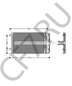 4741218 Конденсатор, кондиционер PLYMOUTH в городе Воронеж