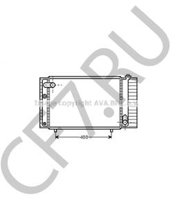 97504127 Радиатор, охлаждение двигателя TALBOT в городе Воронеж