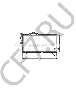16750800 Радиатор, охлаждение двигателя TALBOT в городе Воронеж
