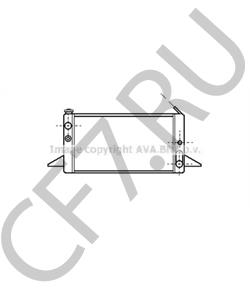 13222300 Радиатор, охлаждение двигателя TALBOT в городе Воронеж