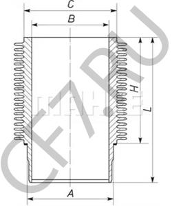 04910402 Гильза цилиндра DEUTZ в городе Воронеж