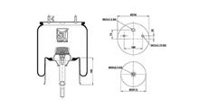 MERITOR Кожух пневматической рессоры