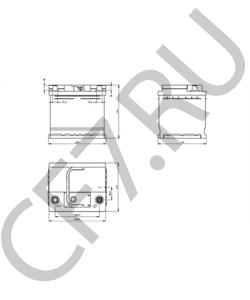 72002401 Стартерная аккумуляторная батарея SEAT в городе Воронеж