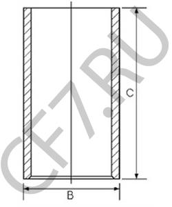 4919951 Гильза цилиндра DAF в городе Воронеж