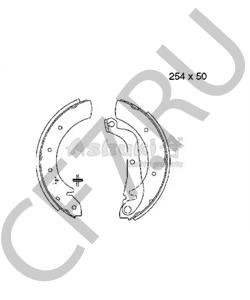 MG 948 Комплект тормозных колодок DENNIS в городе Воронеж