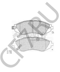 SP 310 PR Комплект тормозных колодок, дисковый тормоз ROVER/TRIUMPH/AUSTIN в городе Воронеж