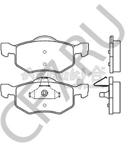 4 099 896 Комплект тормозных колодок, дисковый тормоз AUTO UNION в городе Воронеж