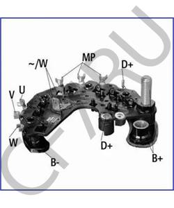 5744D1 Выпрямитель, генератор CITROËN в городе Воронеж