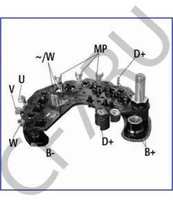 95644497 Выпрямитель, генератор CITROËN в городе Воронеж