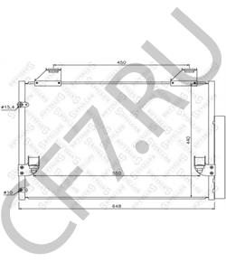 884600K080 Конденсатор, кондиционер LEXUS в городе Воронеж