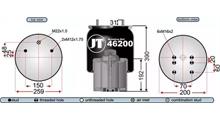 FRUEHAUF Кожух пневматической рессоры