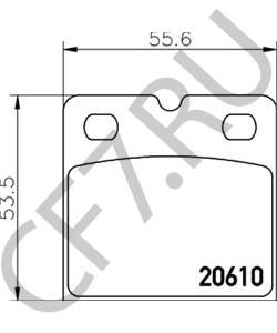 4G432C562BA Комплект тормозных колодок, дисковый тормоз ASTON MARTIN в городе Воронеж