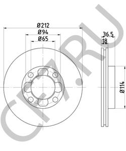 725431390 Тормозной диск SUBARU в городе Воронеж