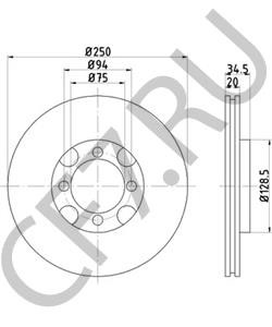 G09133251C Тормозной диск MAZDA в городе Воронеж