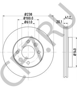 4020600Q0D Тормозной диск NISSAN в городе Воронеж