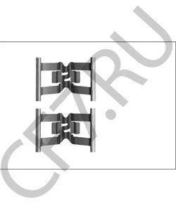 7PP615269 Комплектующие, колодки дискового тормоза VW в городе Воронеж