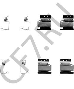 2H0698295 Комплектующие, колодки дискового тормоза VW в городе Воронеж